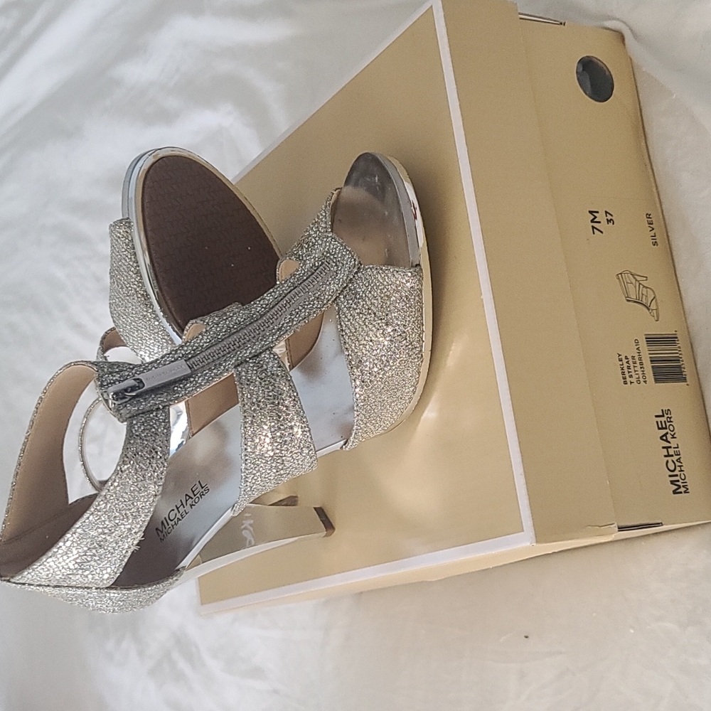 Michael by Michael Kors Silver shoes